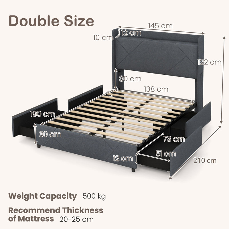 Upholstered Bed