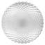 Assiette plate en verre Lytia