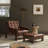 Tuckerman 30" W Leather Armchair with Ottoman-491422227