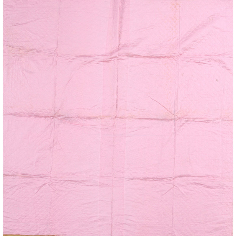 Tapis en laine noué multicolore America Quilt