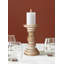 2 Piece Solid Wood Tabletop Pillar Set-168124483