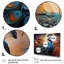 Peacock Abstract Collage I - Animals Wall Art Prints-1494430519-1494430516