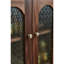 Armoire d'appoint en verre de style Mid-Century