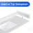 Replacement Side Splash in Carrara White