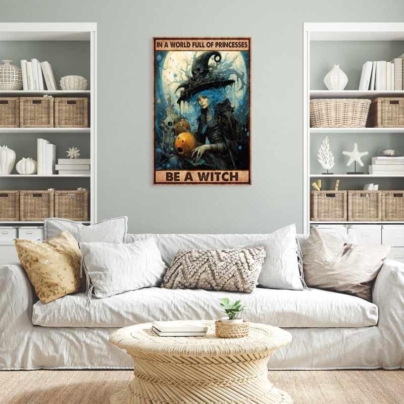 Impression sur toile, Capria Be A Witch, H 36 po x l 24 po x P 1,25 po