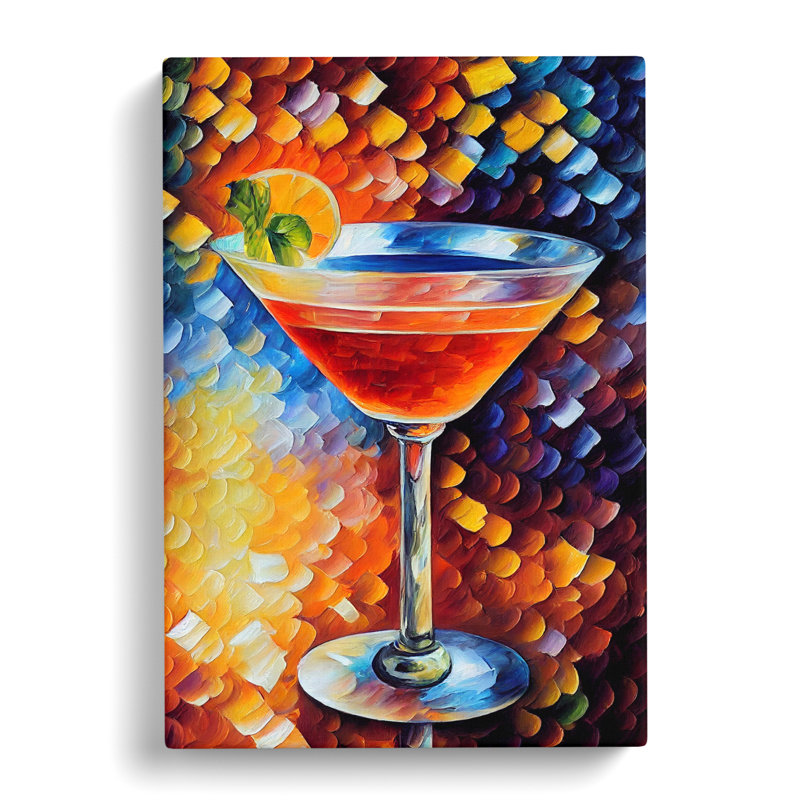 Cocktail Vol.2 - Wrapped Canvas, 60cm H x 40cm W x 3cm D