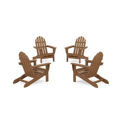 POLYWOOD Classic Adirondack Conversation Set