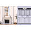 Miroir de vestiaire 60 po x 36 po avec cadre en aluminium noir - preuve, installation simple, adapté à divers espaces-130489034-130489037