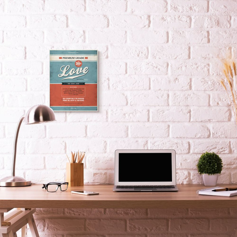 «Premium Grade Love Inspirational Vintage Comic Book Design» par Ester Kay, impression sur toile, H 19 po x l 13 po