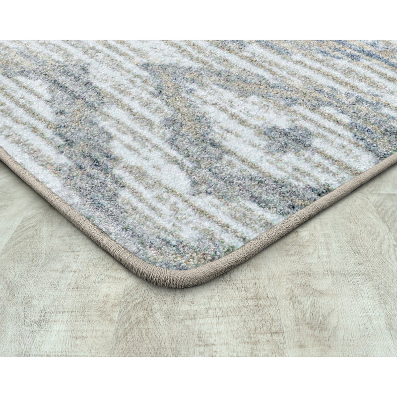 Diamond Oasis Sandstone Area Rug, Rectangle 5'4" x 7'8"