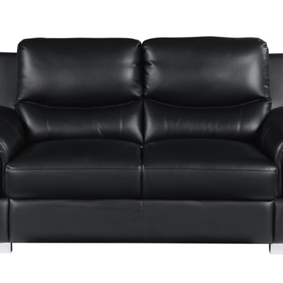 Causeuse en cuir