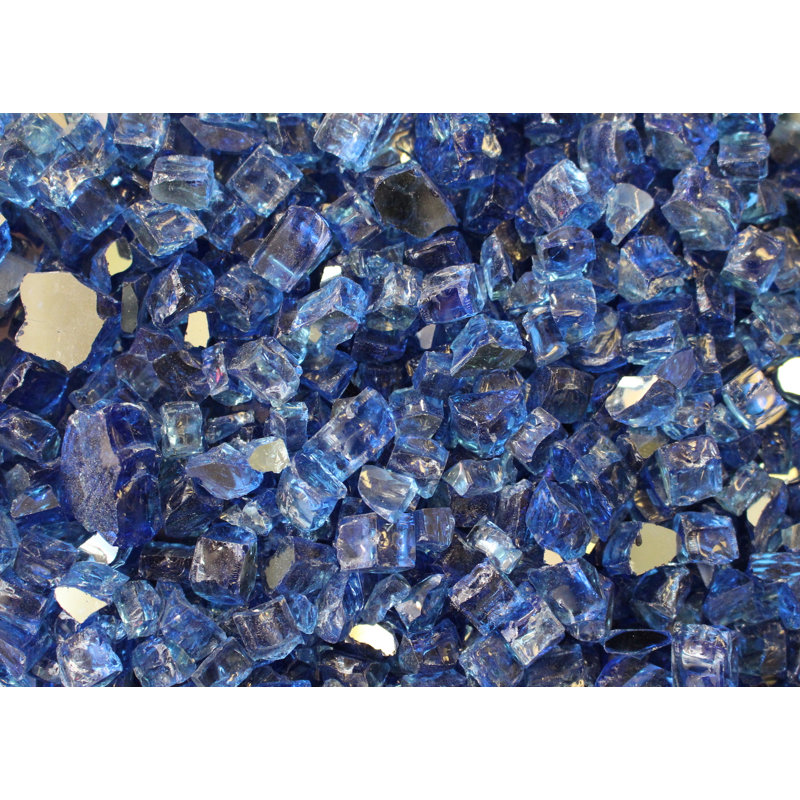 Verre de foyer réfléchissant 10 lb, Bleu de cobalt