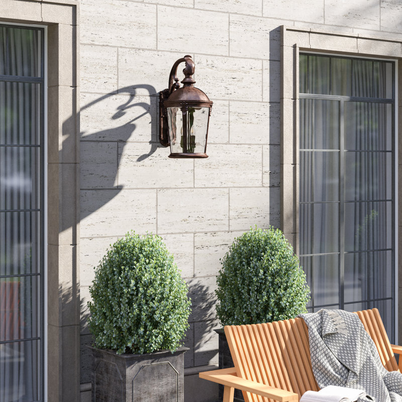 Windsor 4-Light Outdoor Wall Lantern, Incandescent