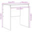 Writing Desk Particle Board 76 Cm-2008501693-2008501664