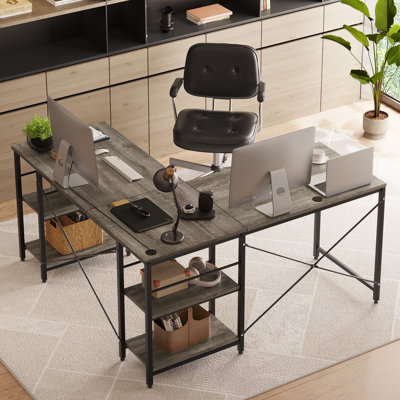 L-Shaped Computer Desk