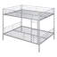 Lit superposé double au-dessus de double, argent-216745906-216745904