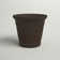 Kehlani 19.5" x 19.5" x 17.5" Round Sable Polyresin Outdoor Planter Pot