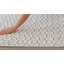 Tapis d'intérieur à motif géométrique crème / beige 8 pi x 10 pi (7 pi 10 po x 10 pi) Tapis de branche, contemporain, à poils courts et résistant aux taches-1639793364