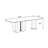 White Rectangular Stone Writing desk-613841450