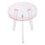 Table d'appoint en acrylique rose moderne Modern-1642486031