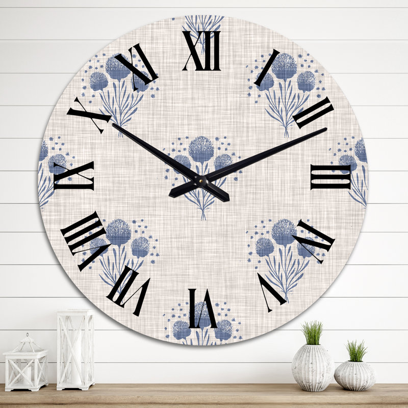 Horloge murale Vintage, Surdimensionné