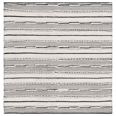 Tapis noir / ivoire Judsonia 281