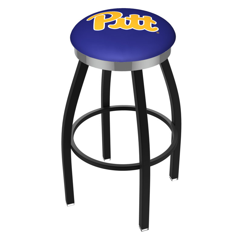 NCAA 36" Swivel Bar Stool, Pitt
