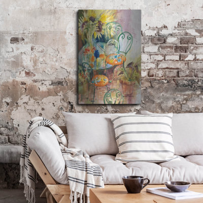 «Courtyard Colors» par Annelein Beukenkamp, art mural en métal