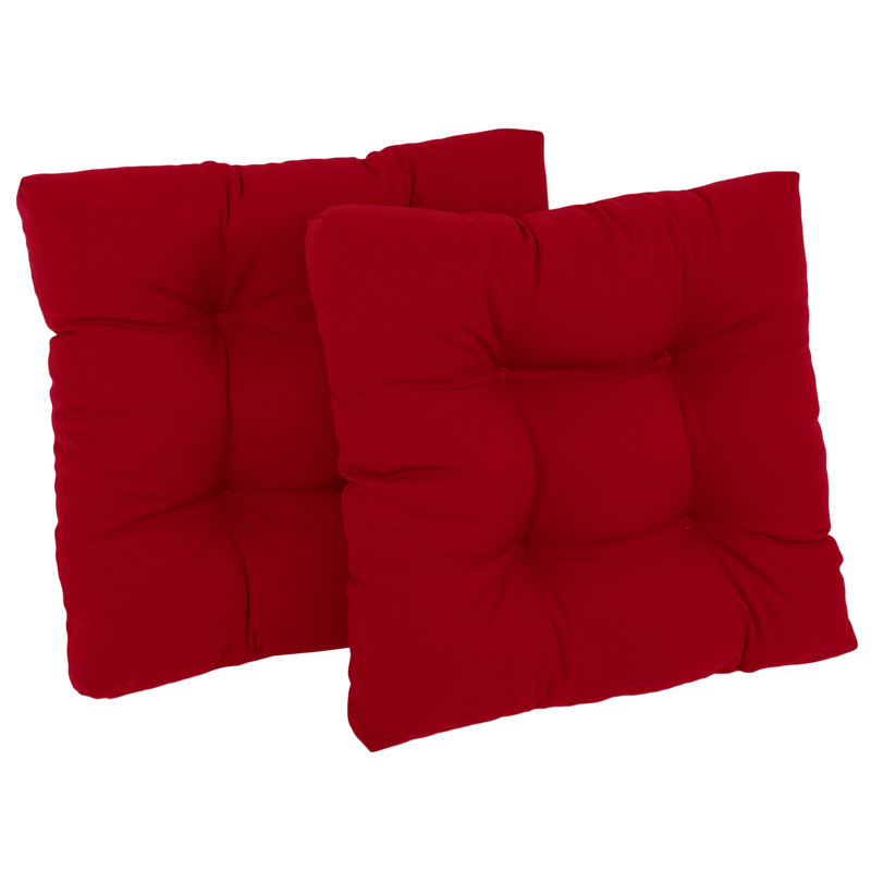 Outdoor 5'' Seat Cushion, Red