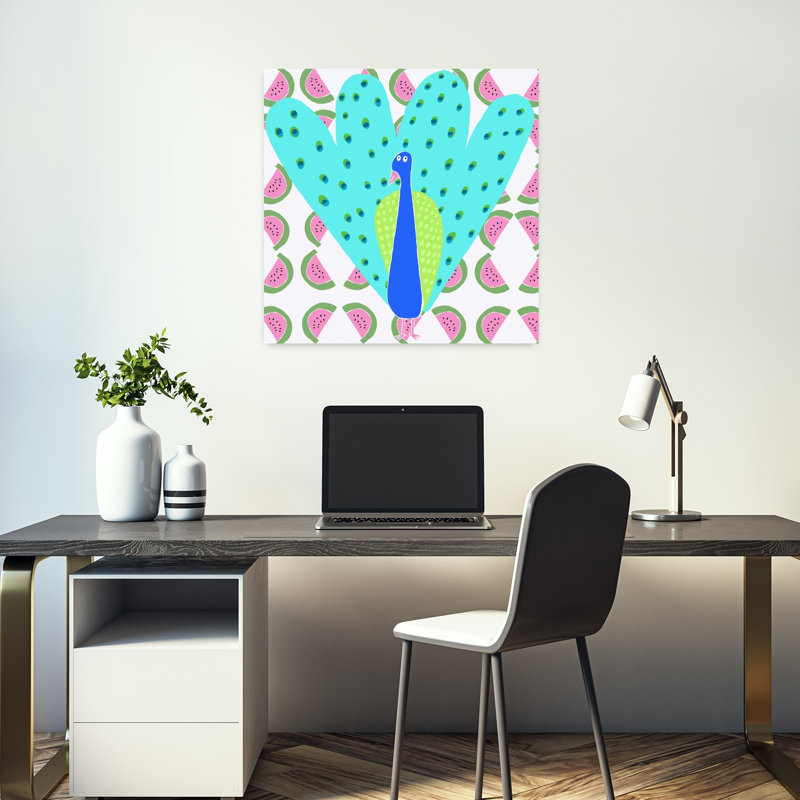 Art contemporain contemporain abstrait, H 18" x l 18"