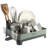 Gibson Home Nestcraft Full Size Rust Resistant Dish Rack with Drain Board and Flatware Caddy -120243243