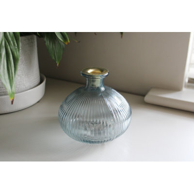 Glass Tabletop Candlestick