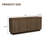 70"W Brown Modern 4-Door Wood Storage Sideboard Buffet-816654410-850826015