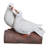 Doves on a Log Figurine