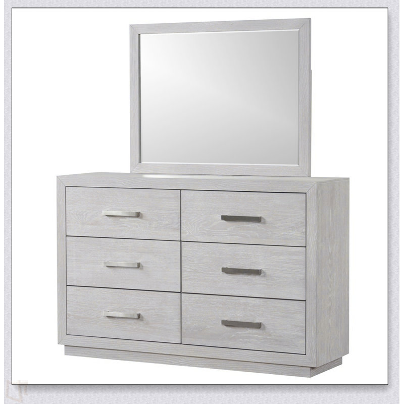 Mobilier de chambre transitionnel en miroir