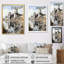 Dam Dampressing Heights Pointillism I - art mural sur toile Cityscapes-446417654-446417653