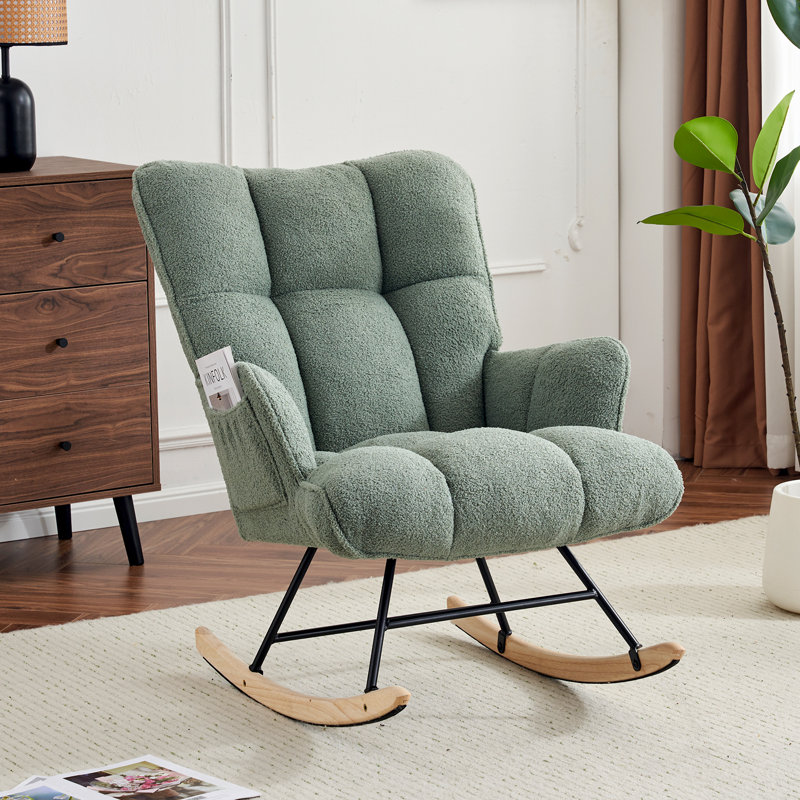 Fauteuil à bascule rembourré Big Nursery