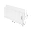 Vitrine en plastique H 11,6 po x l 2,2 po