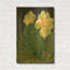 'Cactus 2' By Kristy Rice Gold Metal Wall Art, 12" x 16"-1575555517