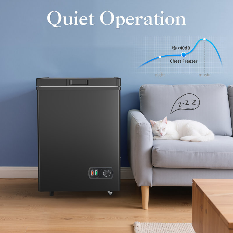 Congélateur compact LifePlus, Noir