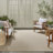 Cafiero Jute Ivory Modern Indoor/Outdoor Rug-1349654006