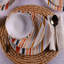 Ashwaq Piece Porcelain Dinnerware Set - Service for 6