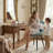 Chardee Tufted Upholstered Dining Chairs Faux Leather Waterproof Side Chair With Metal Frame-304930572