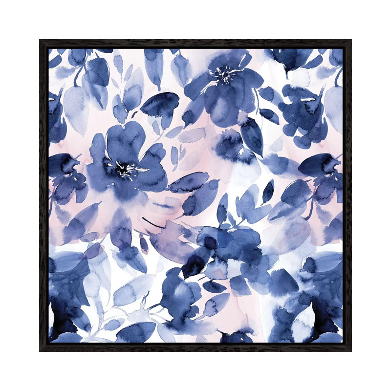 Quiet Light IV by Stephanie Ryan - Painting on Canvas, 66.04cm H x 66.04cm W x 3.81cm D, Black Floater Framed