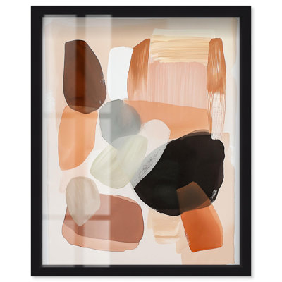 «Stone Medley I Boho Art Shadowbox» par Art Remedy