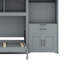 Unité murale escamotable avec bureau, rangement pour placard et tiroirs Murphy-1529986285