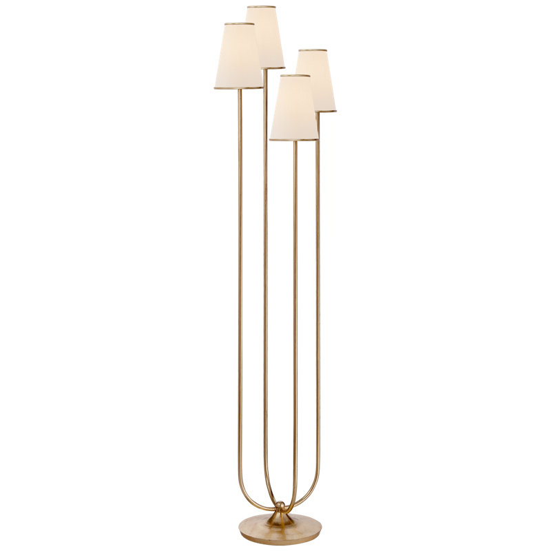 AERIN Montreuil Floor Lamp, Gold