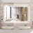 Naliyah LED Bathroom Mirror, Dimmable Vanity Mirror Anti-Fog Wall Mounted With Lights-1903106803