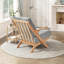 Chaise d'appoint de style Mid-Century moderne-440355230-440355228