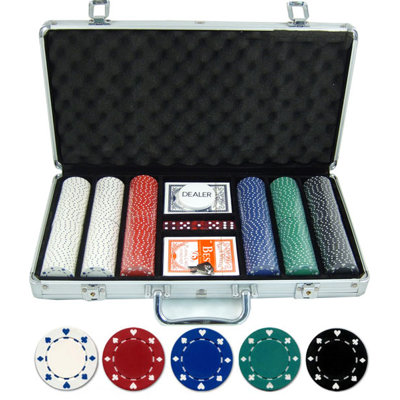300 pièces de poker appropriées